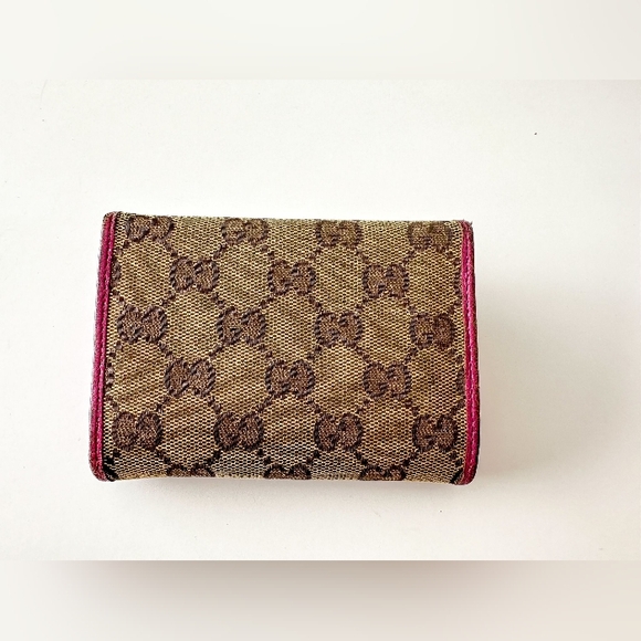 Pre-loved GUCCI Cloth wallet Very good condition - Picture 4 of 13